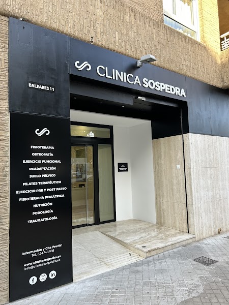 Clínica de 𝗙𝗶𝘀𝗶𝗼𝘁𝗲𝗿𝗮𝗽𝗶𝗮 Sospedra Avenida de Baleares | Centro de Recuperación Integral